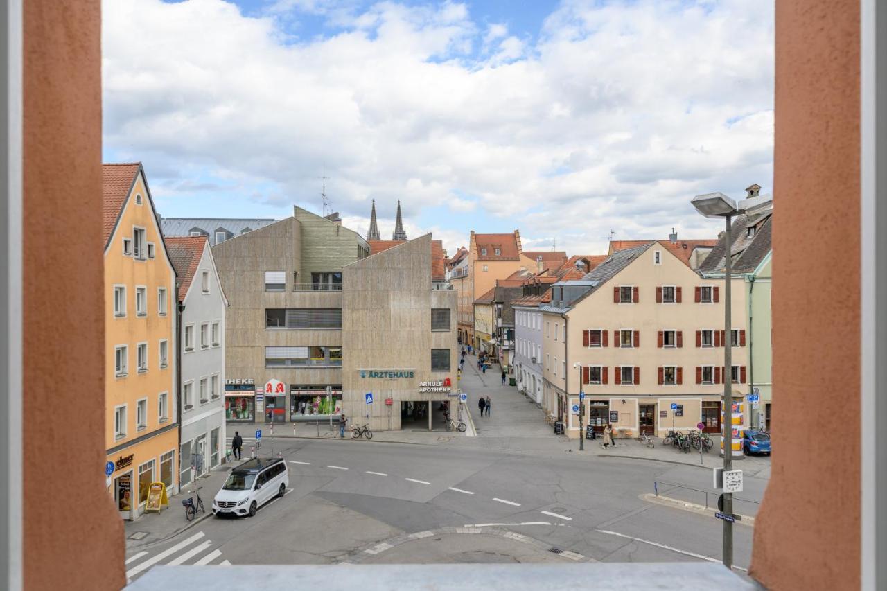 Arnulfsplatz Aparts Regensburg Kültér fotó