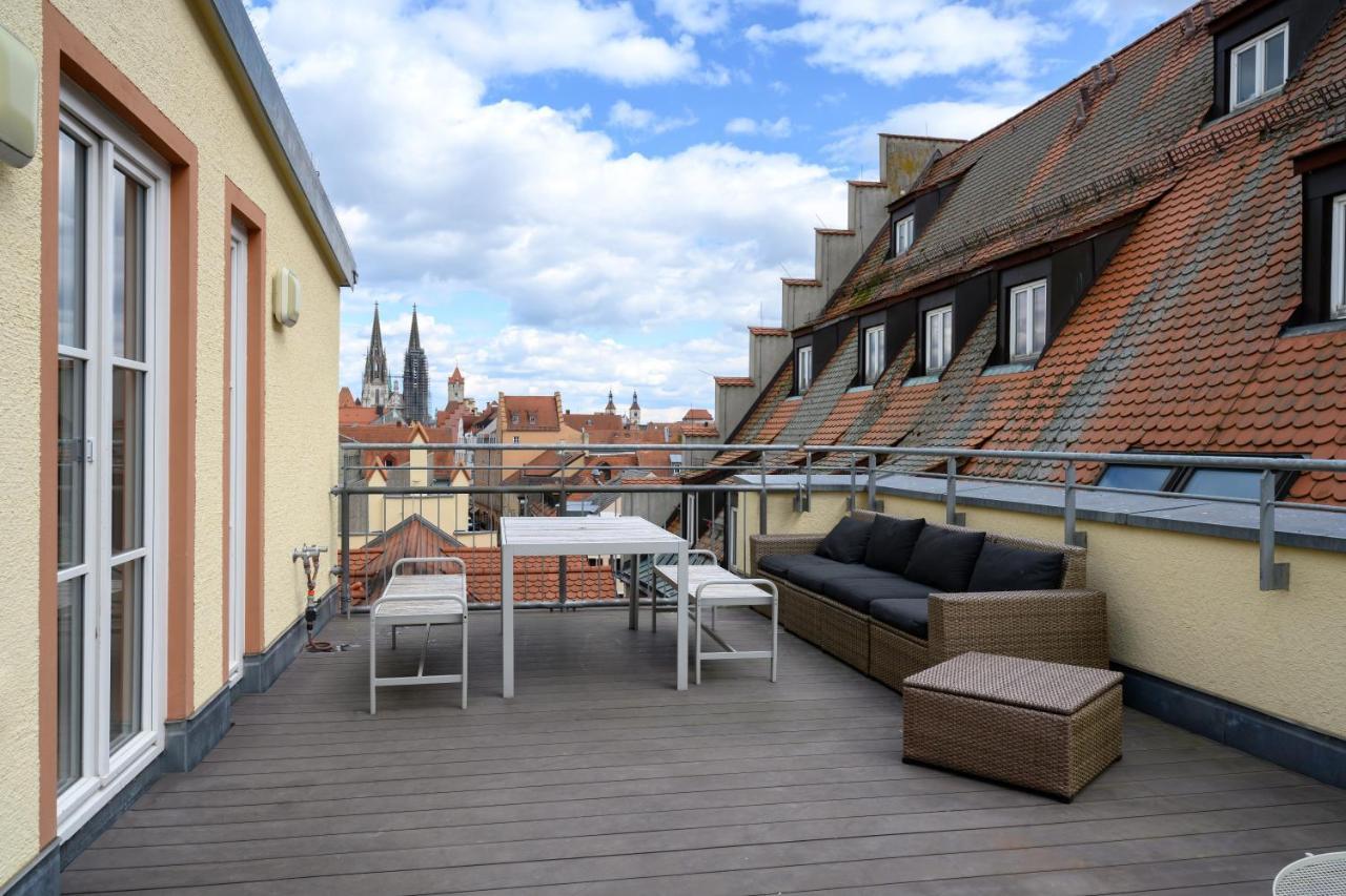 Arnulfsplatz Aparts Regensburg Kültér fotó